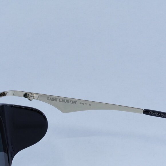 🕶️ New Saint Laurent SLM137 AMELIA 001 Sunglasses - Gold/Black Frame - Picture 9 of 14